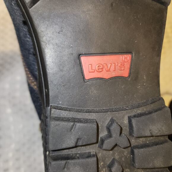 LEVIS EUC MENS SZ 9.5 JEAN LUG BOOTS main image 7
